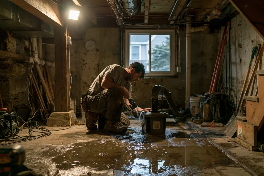 A plumber